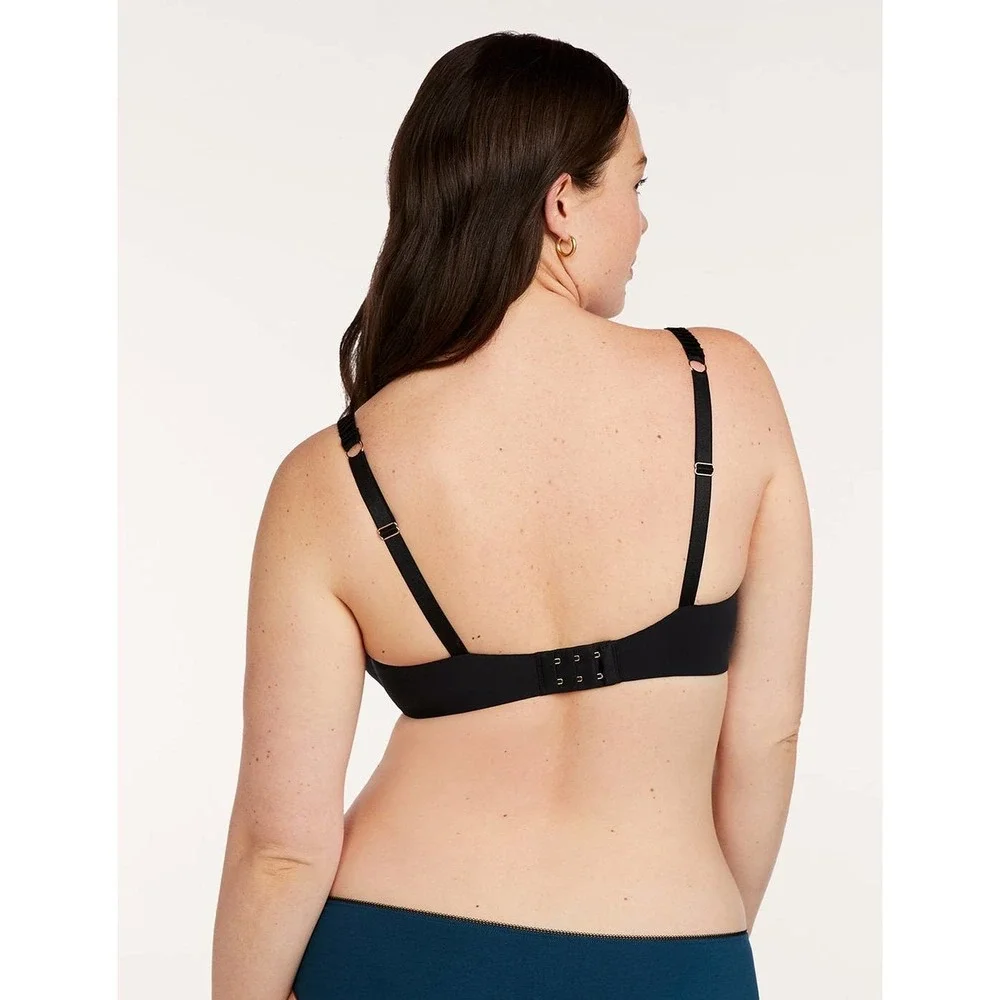 NWT Thirdlove 24/7™‎ Classic T-Shirt Bra Black Size 48C NWT